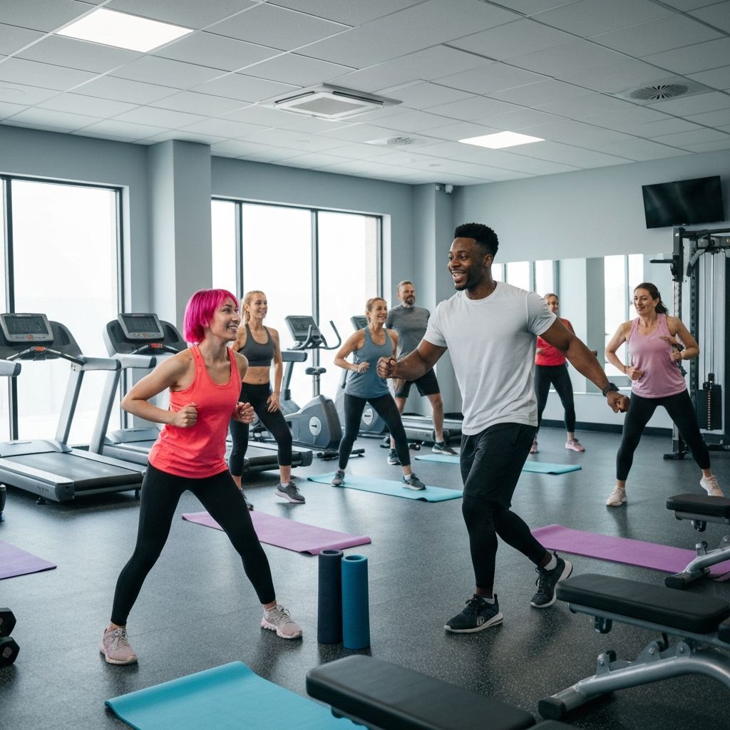Group fitness class