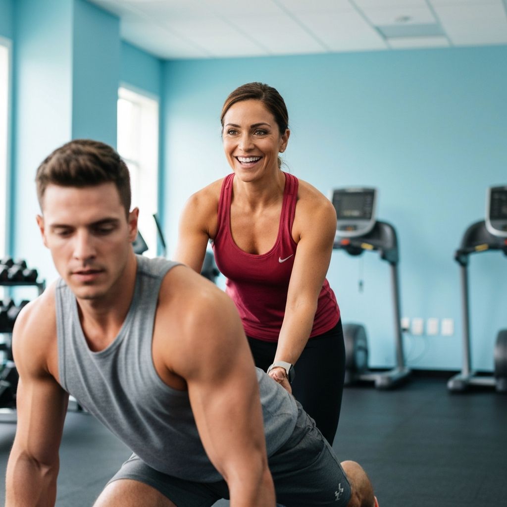 Personal training session
